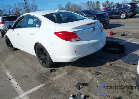 2011 Buick Regal Cxl Russelsheim from USA, damaged, VIN W04GS5EC5B1008501